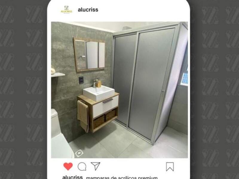 Mamparas de baño Alucriss Uruguay - Alucriss | Construex