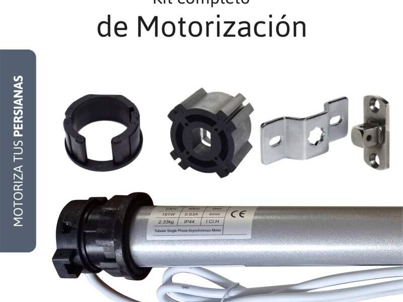 Kit de motorización Uruguay - Mundo Aluminio Cortinas | Construex