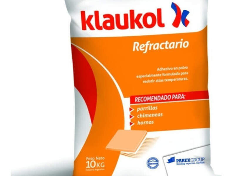 Klaukol refractario x 10 kilos Uruguay - Materiales Concepcion | Construex