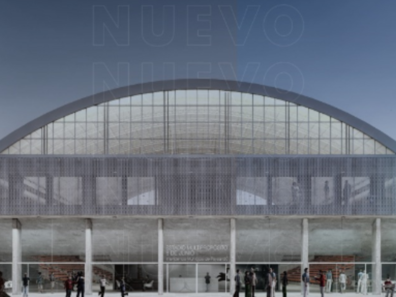 Construcción estadio Montevideo - CIEMSA | Construex