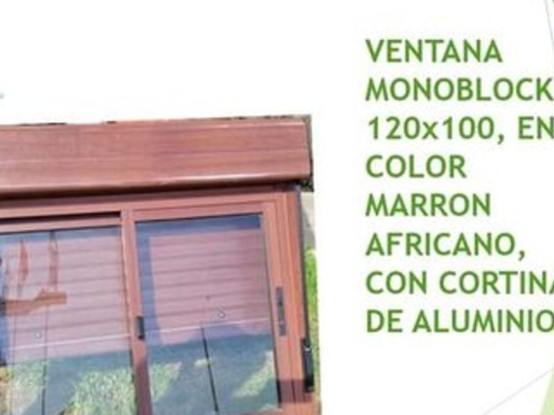 Ventana monoblock Uruguay - M&M Aberturas | Construex