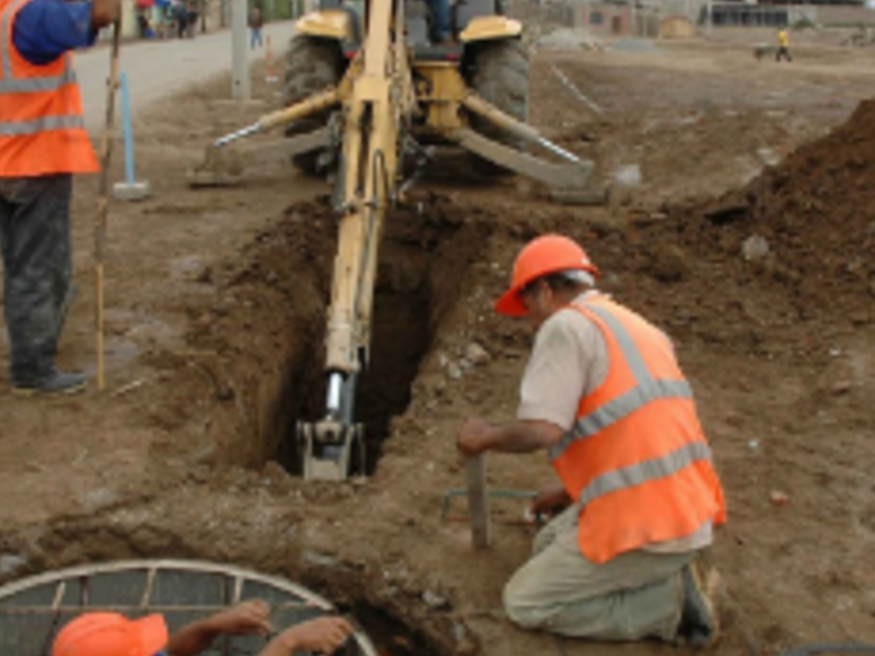 Obras saneamiento Montevideo - Molinsur | Construex
