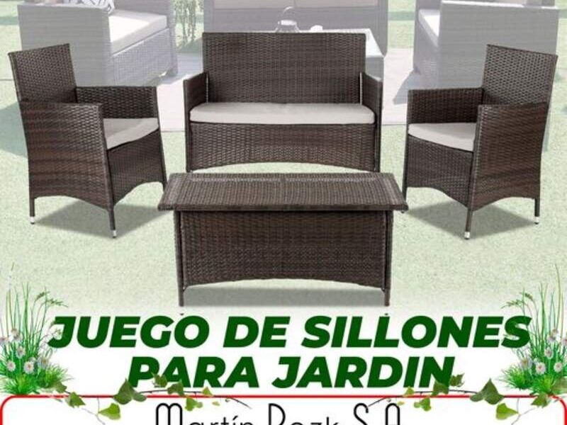 Juego de sillones para jardín Uruguay - Martin REZK S.A. | Construex